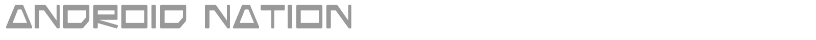 Android Nation font preview